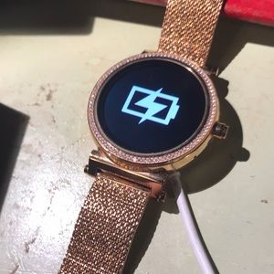 Rose Gold Michael Kors Smart Watch!
